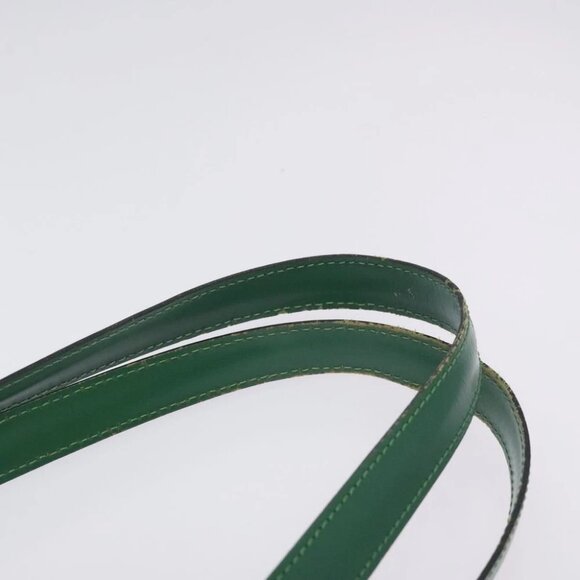 LOUIS VUITTON Epi Saint Jacques Poignees Long Bag Green - Picture 12 of 16